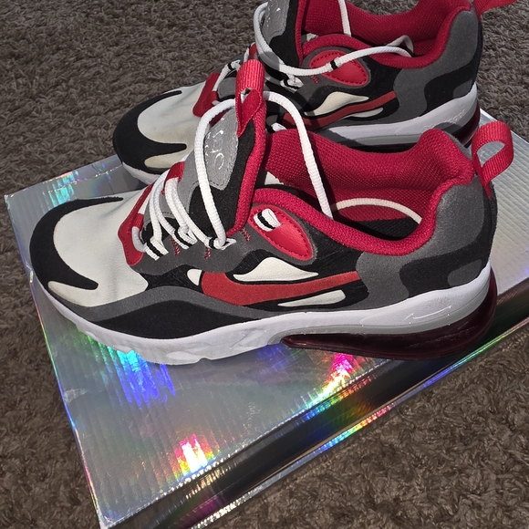 Nike Other - Nike Kids Sneakers in Red, Black, and White